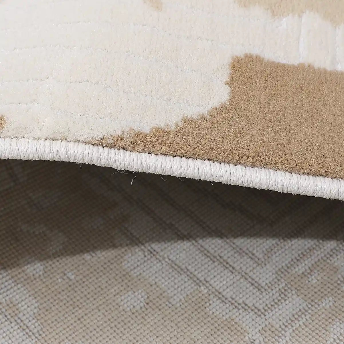 Chaoyang Soft Abstract Sand Tone Area Rug