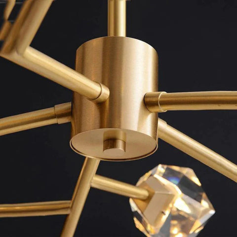 Housegent Prism Crystal Modern Chandelier