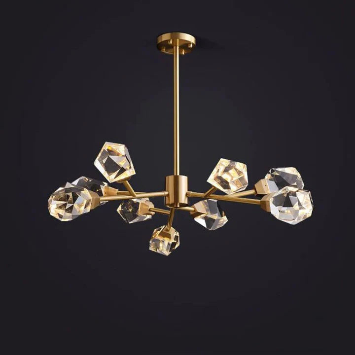 Housegent Prism Crystal Modern Chandelier