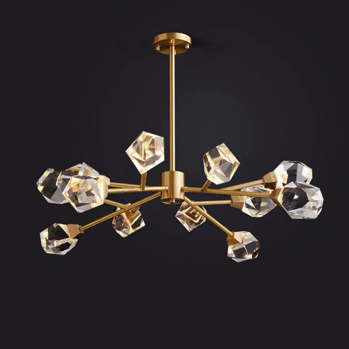 Housegent Prism Crystal Modern Chandelier