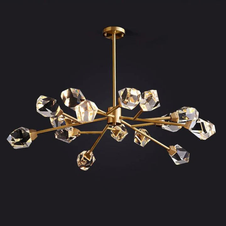 Housegent Prism Crystal Modern Chandelier