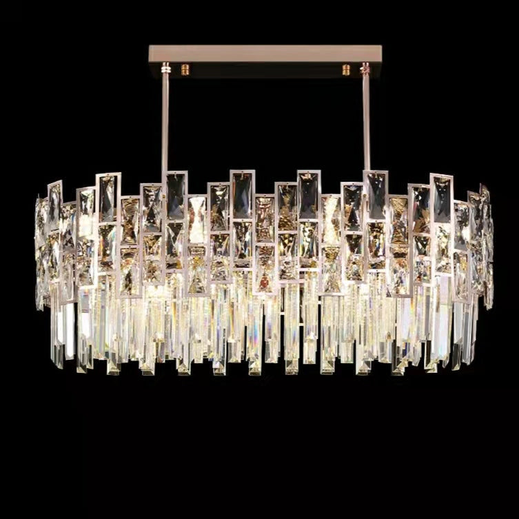 Exclusive Designer Crystal Chandelier For Modern Living Room Luxury Dining Room Ceiling Lamp