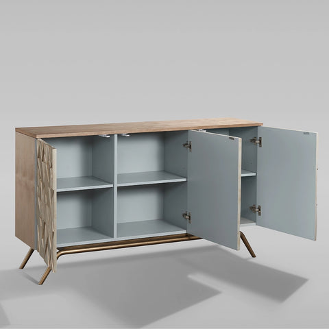 Origami 3-Door Sideboard
