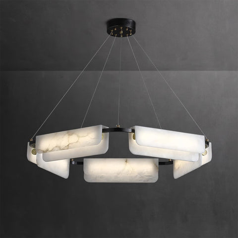 Delia Alabaster Chandelier - Vakkerlight