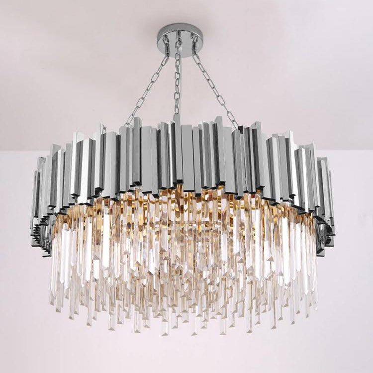 Housegent Elian Round Crystal Chandelier