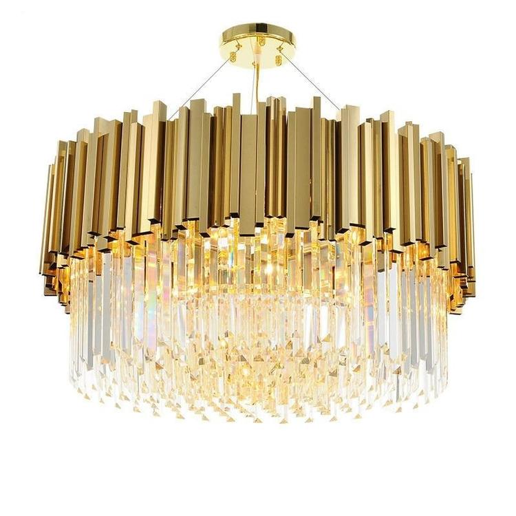 Housegent Elian Round Crystal Chandelier