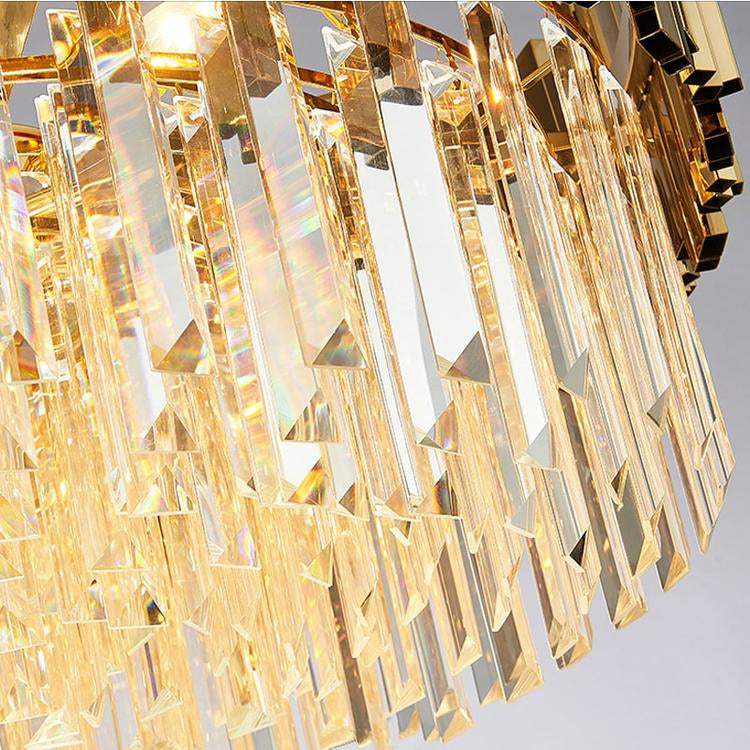 Housegent Elian Round Crystal Chandelier