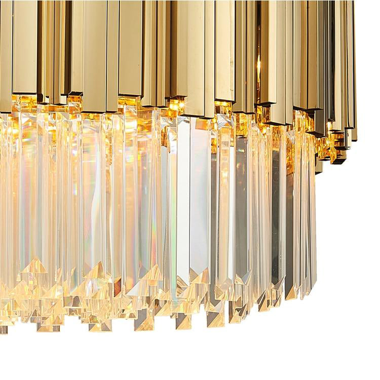 Housegent Elian Round Crystal Chandelier