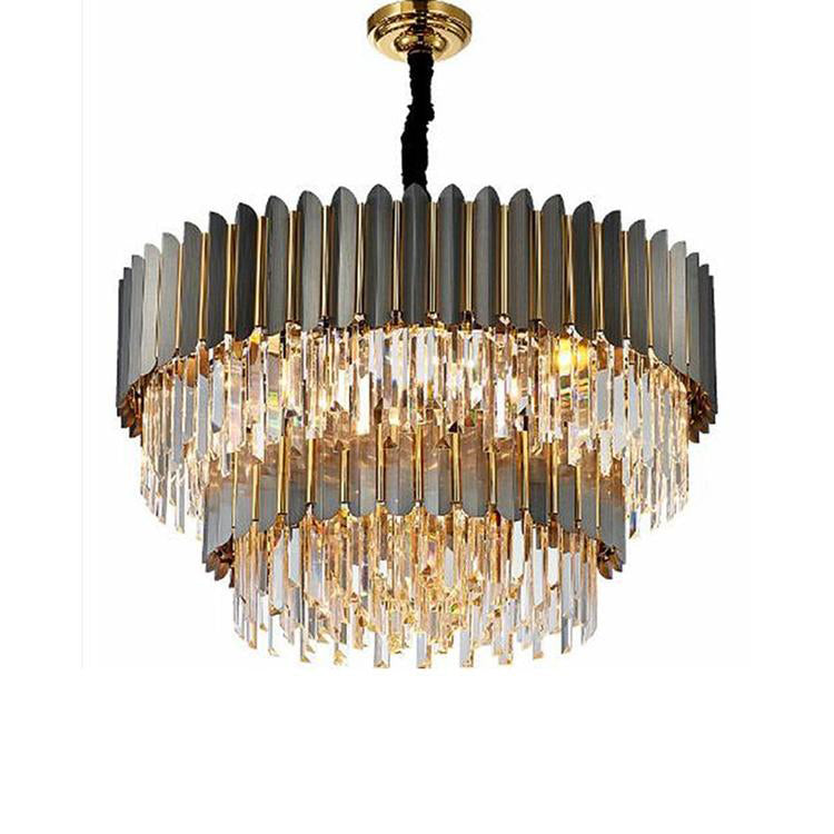 Housegent Flavian Double Tier Crystal Chandelier