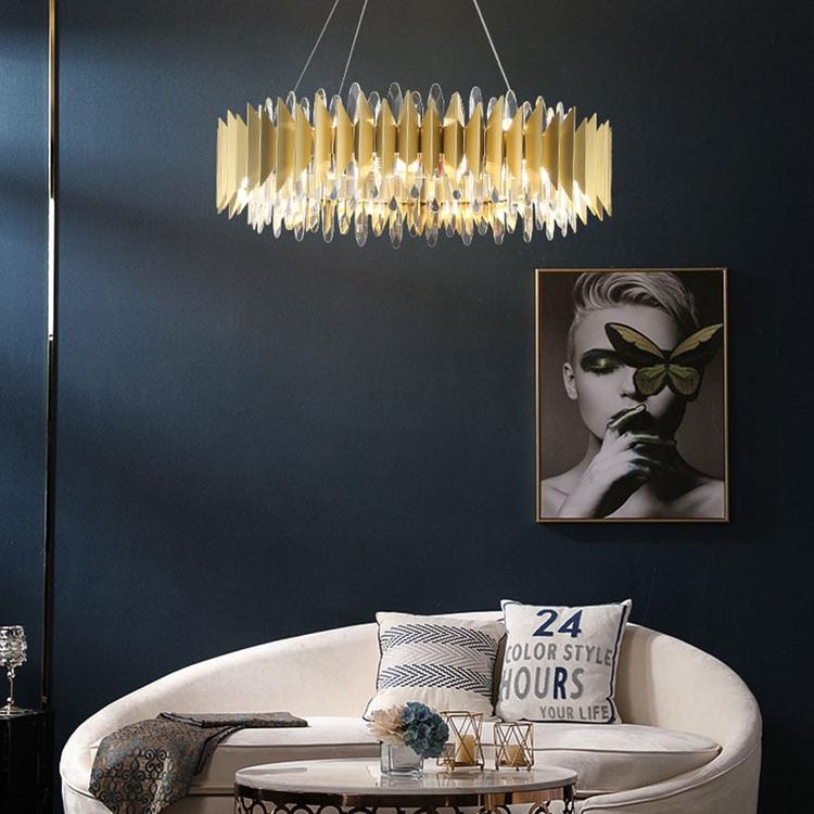 Housegent Flavian Halo Crystal Chandelier