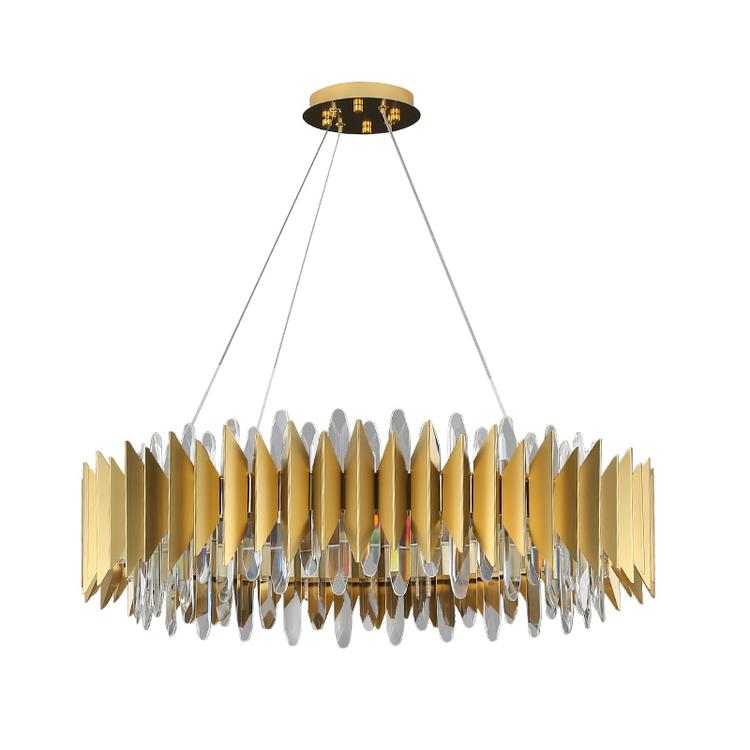 Housegent Flavian Halo Crystal Chandelier