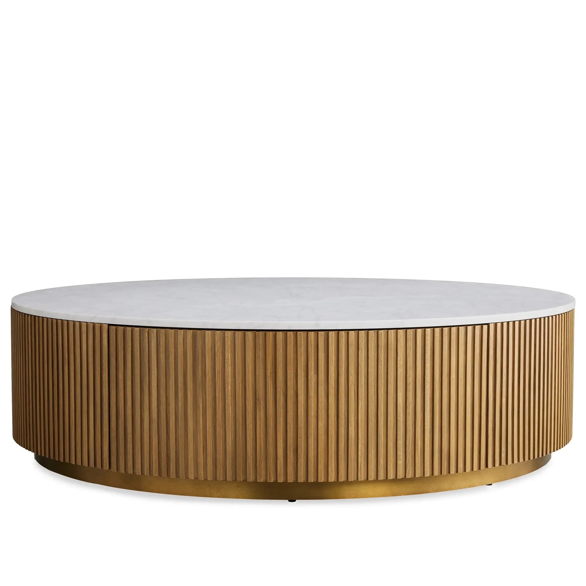 Finnley Round Storage Coffee Table
