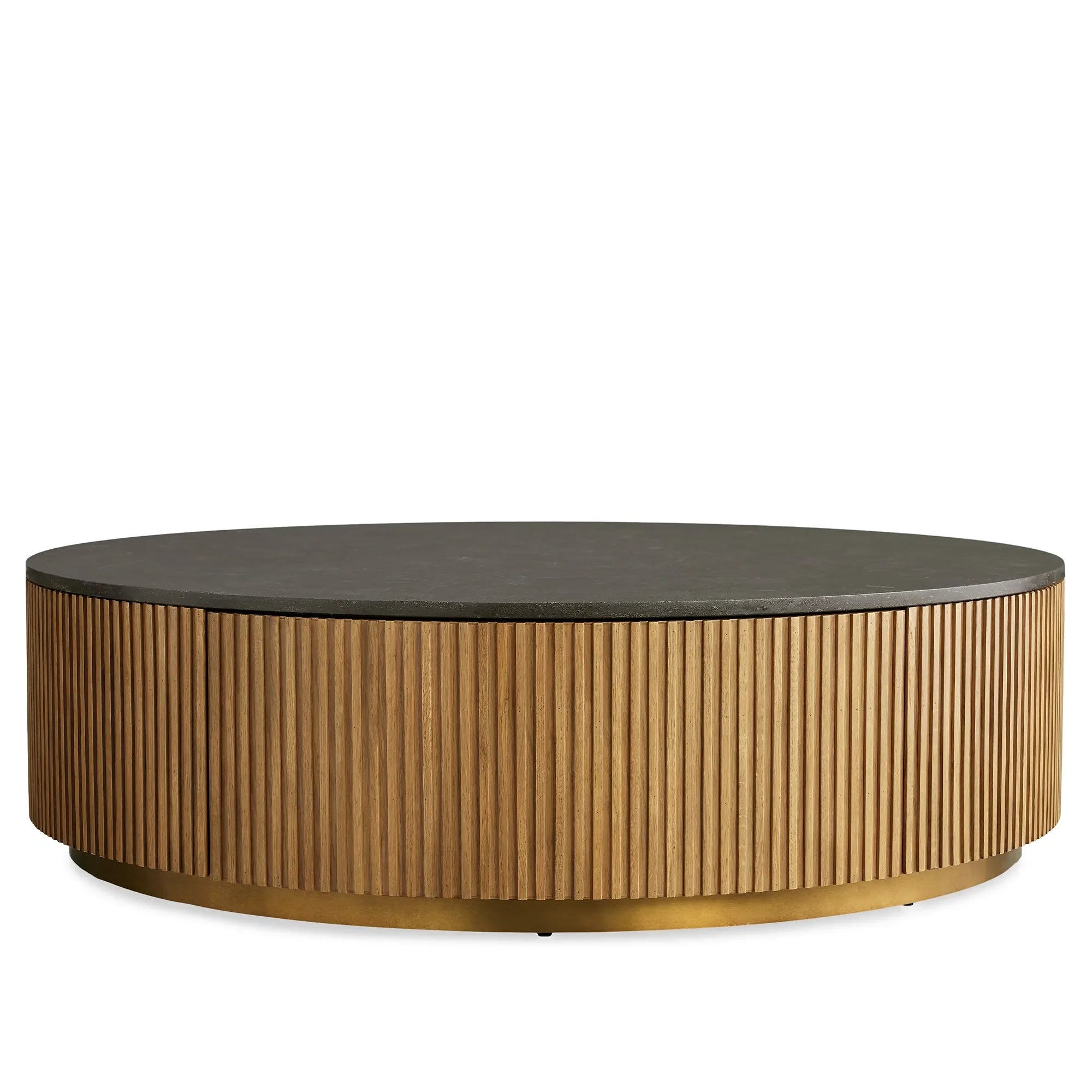 Finnley Round Storage Coffee Table