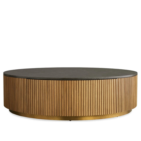 Finnley Round Storage Coffee Table