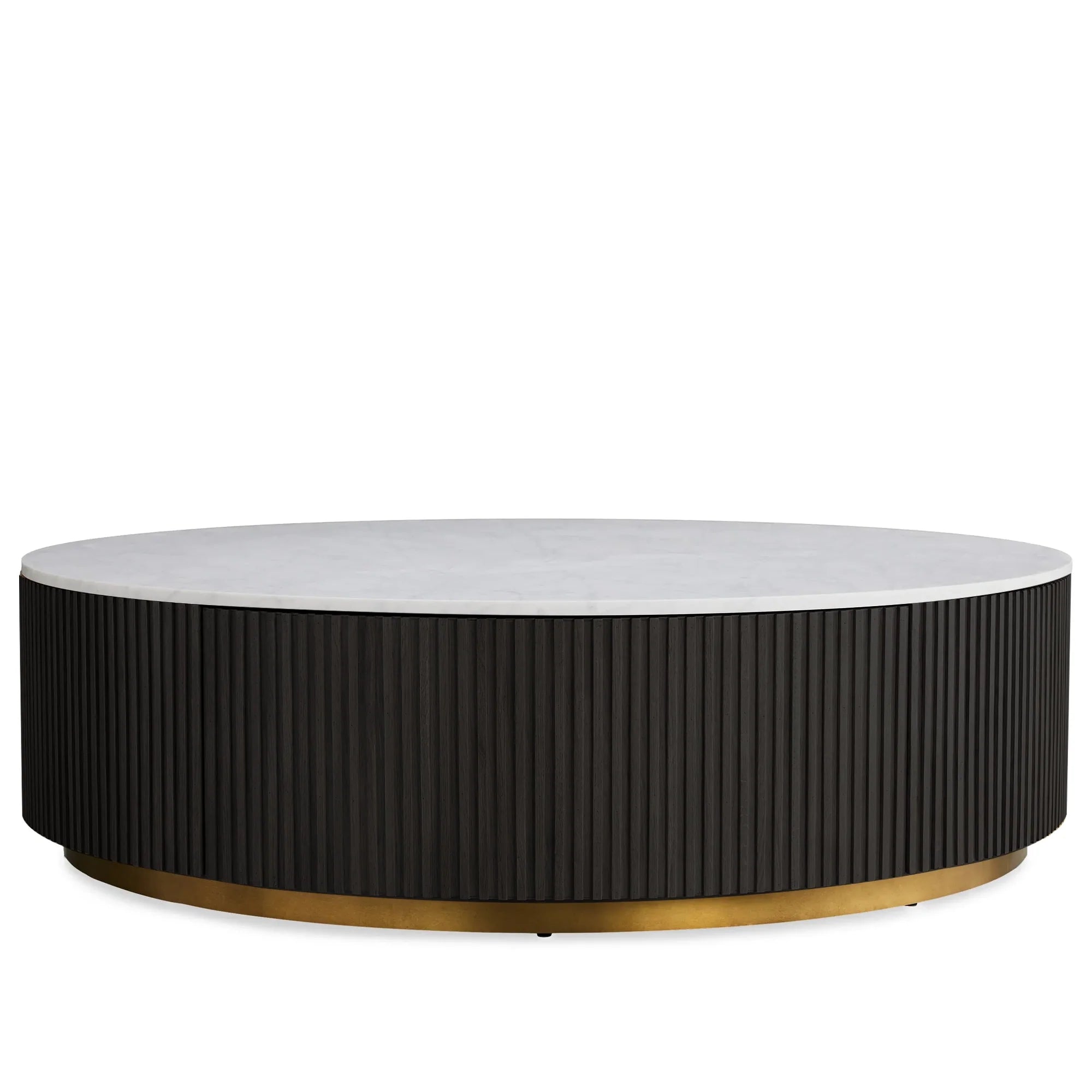 Finnley Round Storage Coffee Table