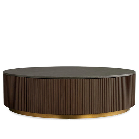 Finnley Round Storage Coffee Table