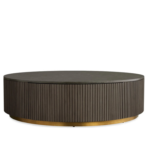 Finnley Round Storage Coffee Table