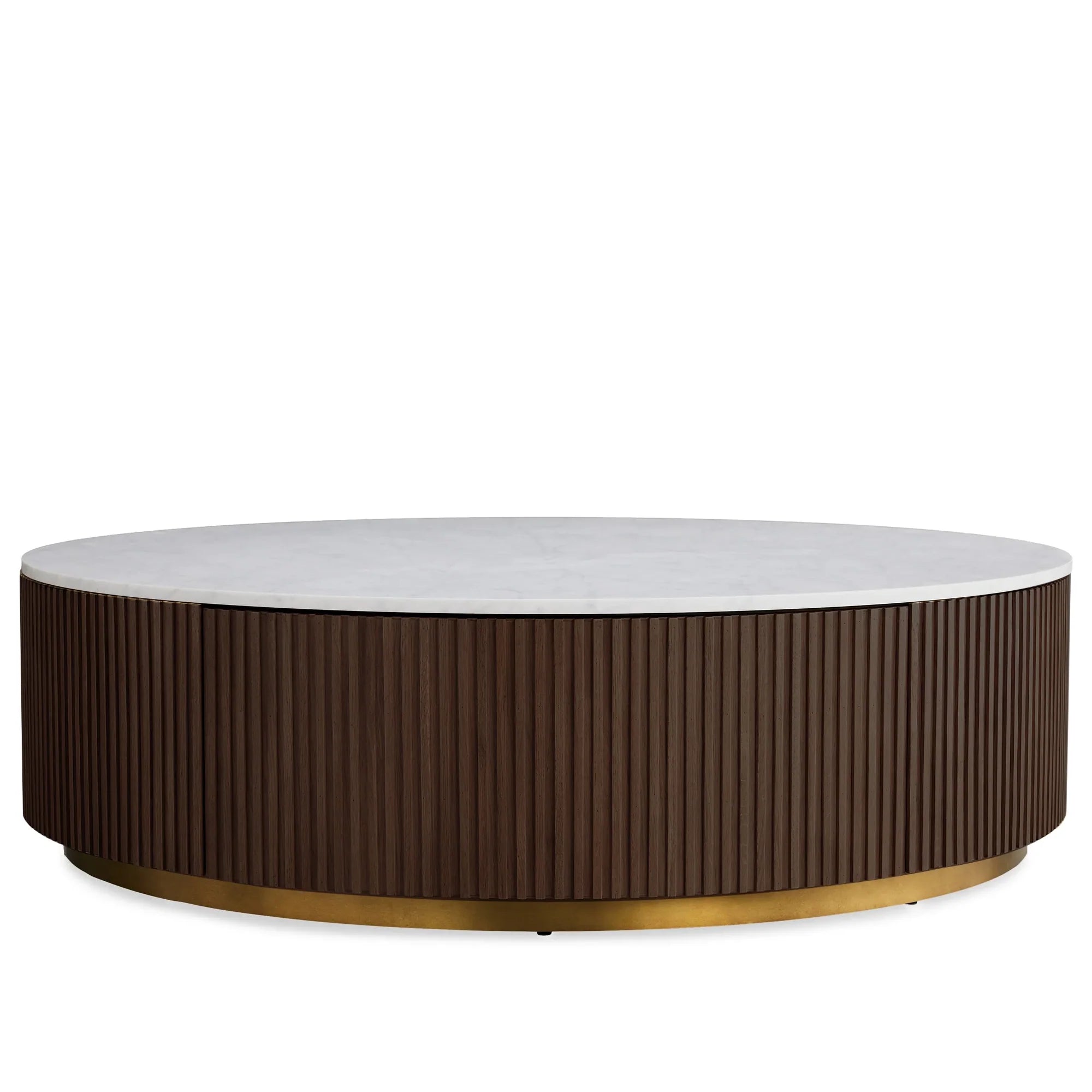 Finnley Round Storage Coffee Table