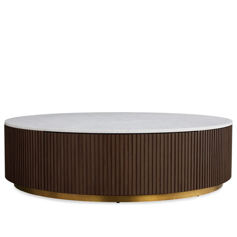Finnley Round Storage Coffee Table