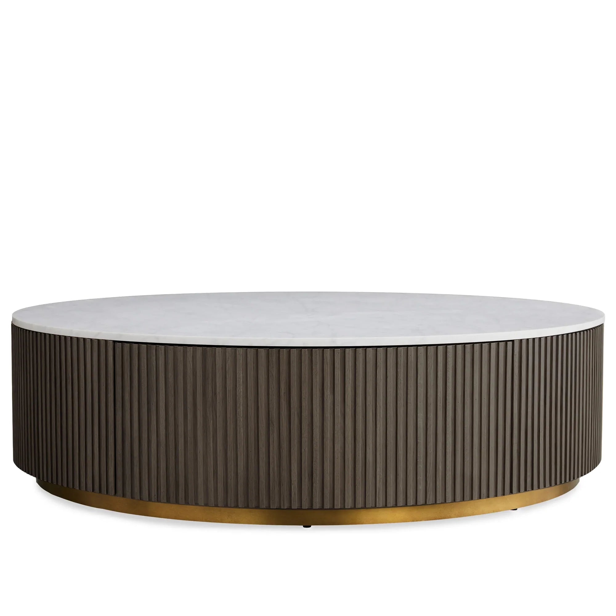Finnley Round Storage Coffee Table