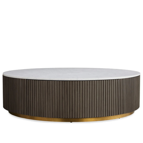 Finnley Round Storage Coffee Table