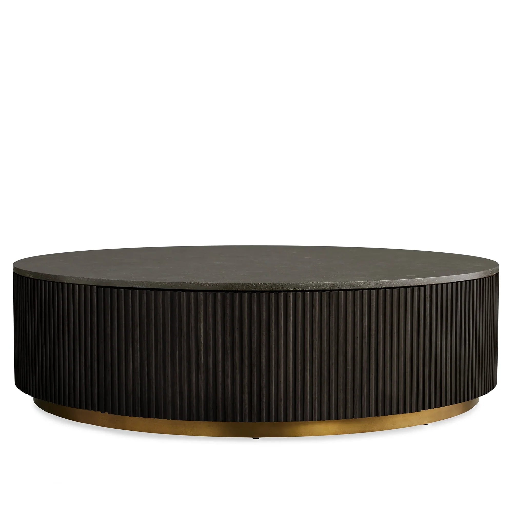 Finnley Round Storage Coffee Table