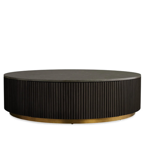 Finnley Round Storage Coffee Table