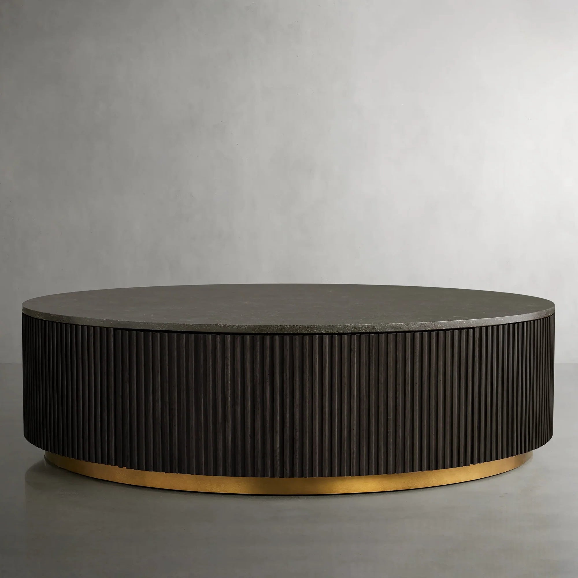 Finnley Round Storage Coffee Table