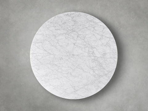 Finnley Round Storage Coffee Table Living Room Stone Center Tea Table