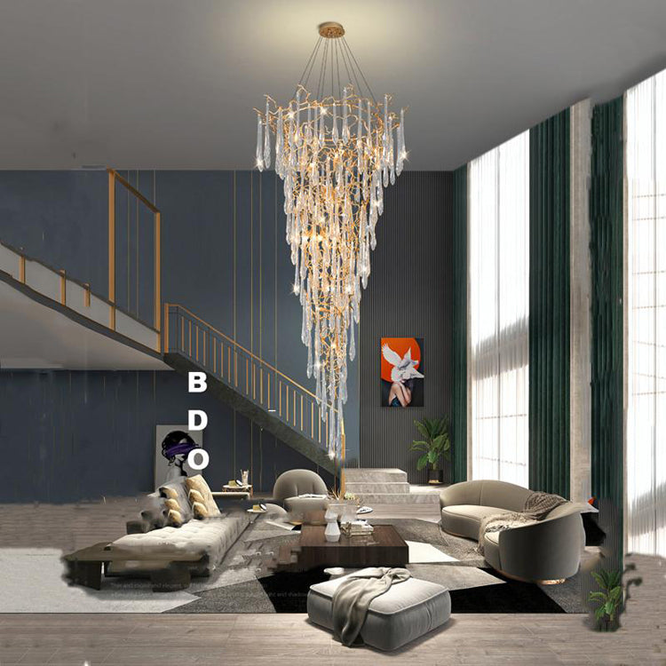 Housegent Flavian Branch Crystal Chandelier