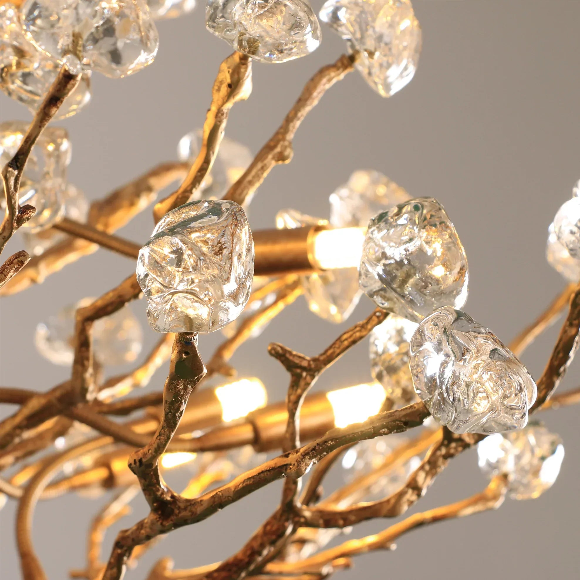 Creative Design Gemstone Branch Chandelier for Living Room/Bedroom