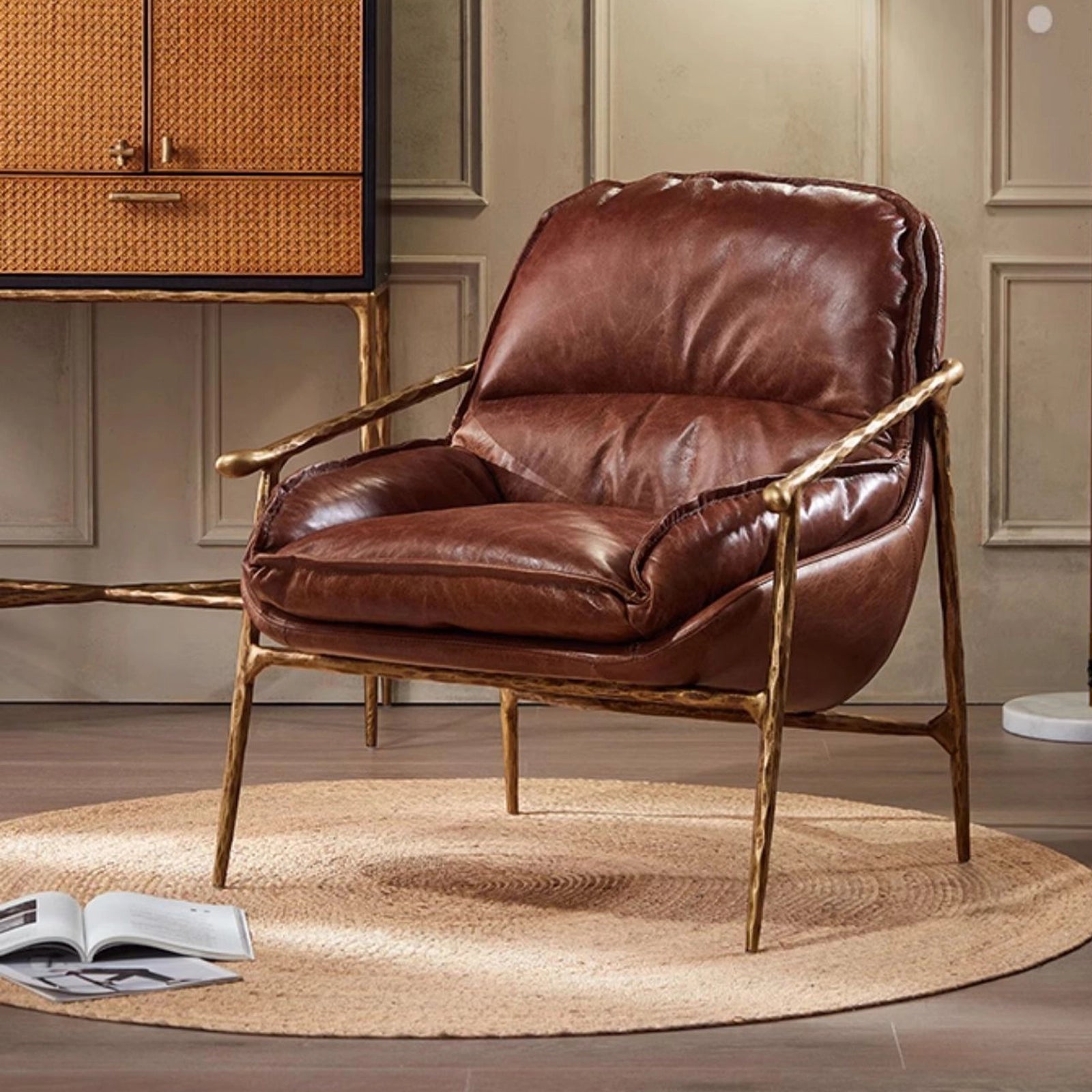 Giacometti Leather Armchair