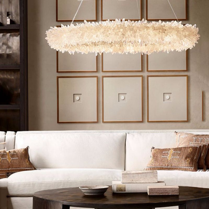 Gina Crystal Halo Chandelier