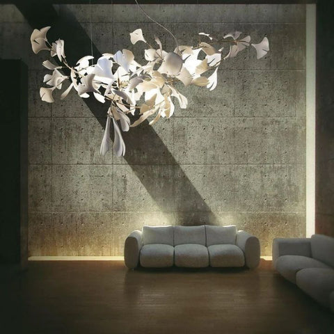 Ceramic Gingko Luxury Chandelier Style G