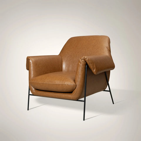 Angles Leather Chair