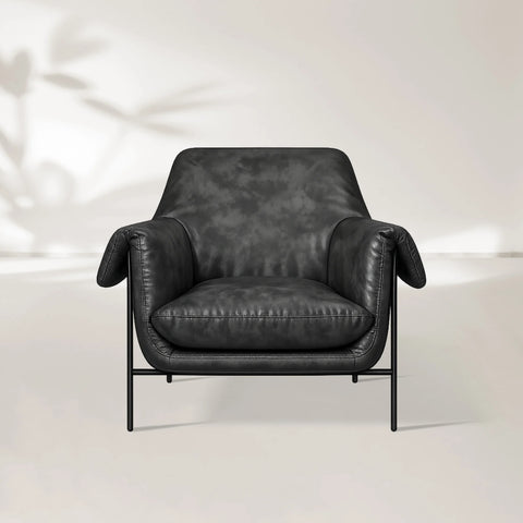 Angles Leather Chair