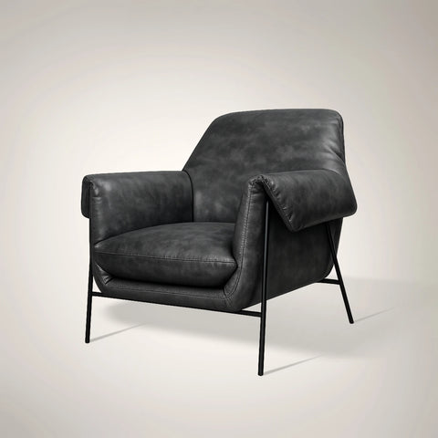 Angles Leather Chair