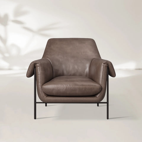 Angles Leather Chair