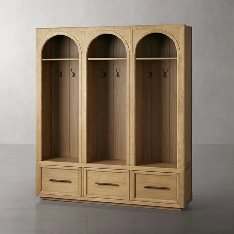 Hattior Triple Entryway Cabinet