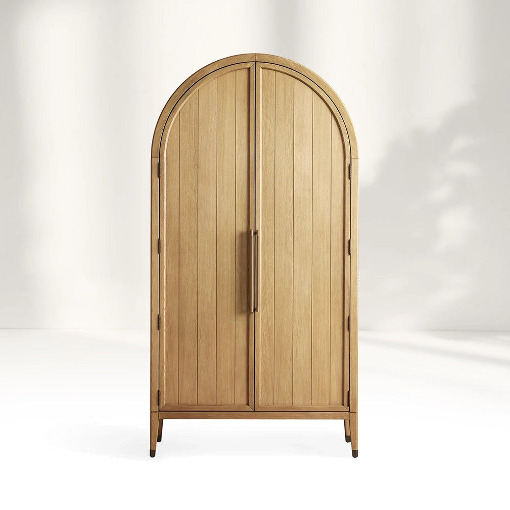 Hattior Wood Cabinet