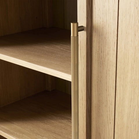 Hattior Wood Cabinet