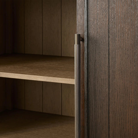 Hattior Wood Cabinet