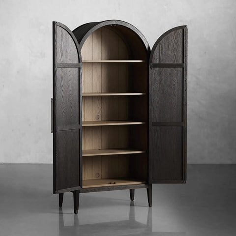 Hattior Wood Cabinet