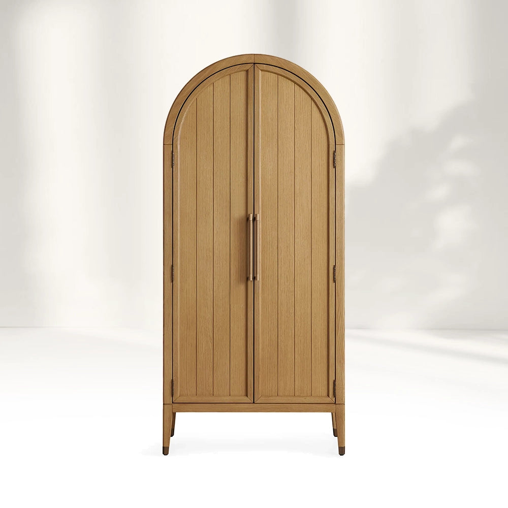 Hattior Wood Cabinet