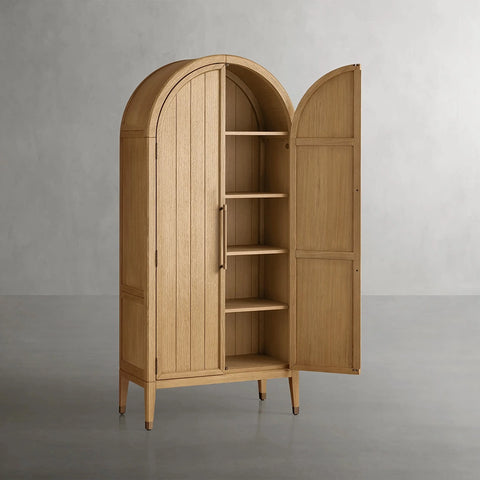 Hattior Wood Cabinet