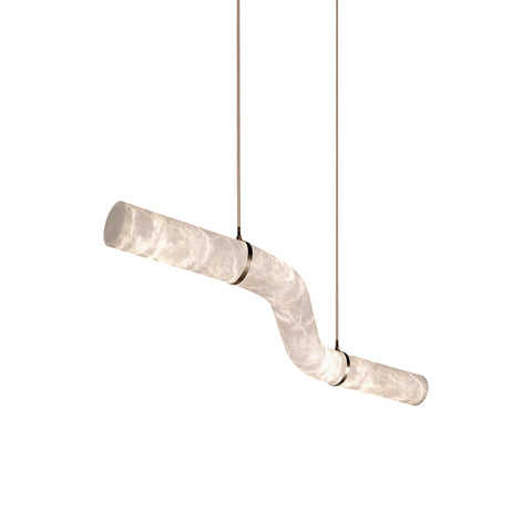 Infinity Pendant Alabaster Lamp