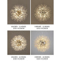 Housegent Isidore Crystal Dandelion Chandelier