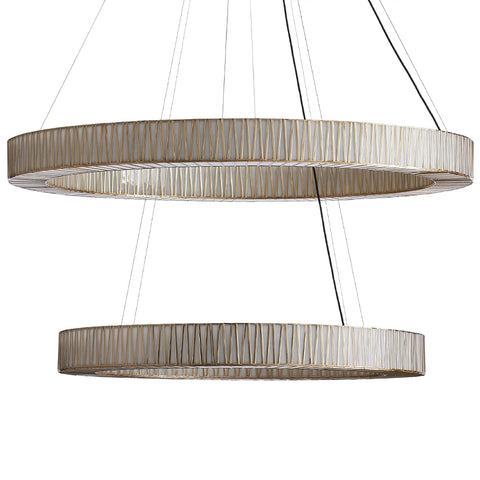 Jet 2-Tier Round Chandelier