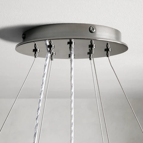 Jet 2-Tier Round Chandelier