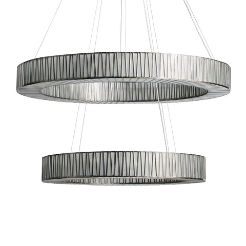 Jet 2-Tier Round Chandelier